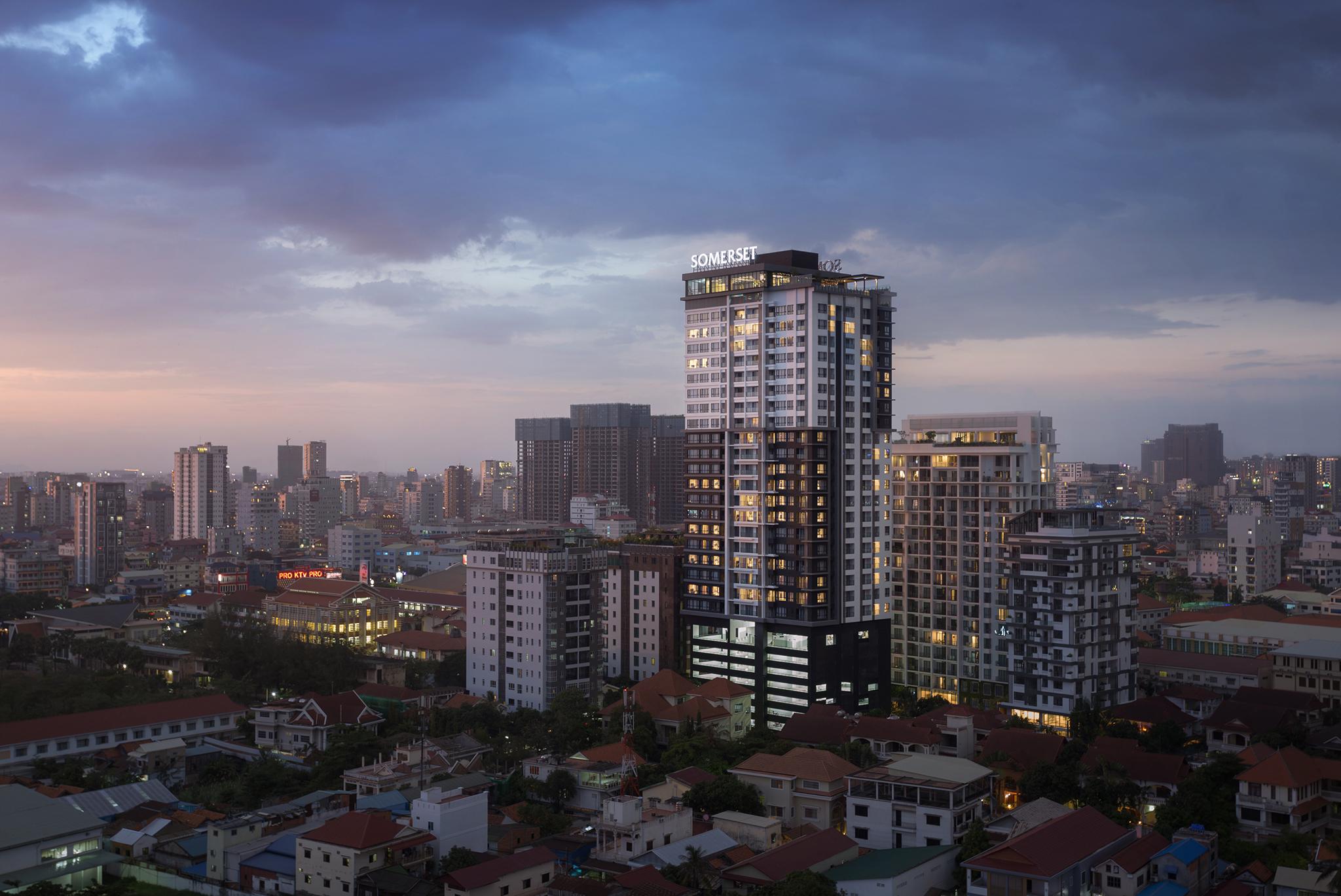 ซัมเมอร์เซ็ต นโรดม พนมเปญ Hotel ภายนอก รูปภาพ